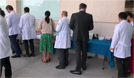 Presentación en el Hospital General de México “Dr. Eduardo Liceaga”, CDMX.